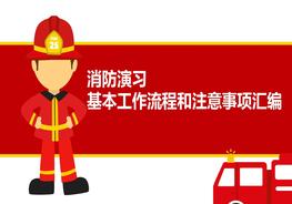 消防演習(xí)基本工作流程和注意事項(xiàng)匯編pptx