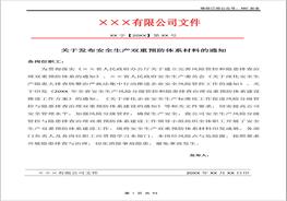 安全風(fēng)險雙重預(yù)防機制運行體系文件匯編docx