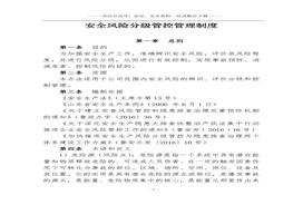 安全風(fēng)險分級管控管理制度（11頁）doc