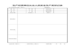 5、安全生產(chǎn)獎(jiǎng)懲記錄doc