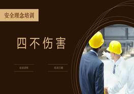 安全理念“四不傷害”專題培訓(xùn)（35頁(yè)）pptx