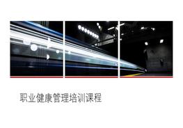 L20210708職業(yè)健康管理培訓(xùn)課程pptx
