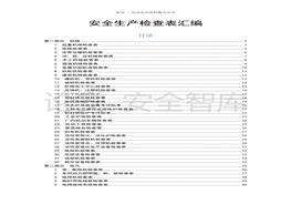 【附依據(jù)】隱患排查檢查表匯編（74頁）doc