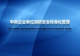 N20210617~中央企業(yè)單位消防安全標(biāo)準(zhǔn)化管理pptx