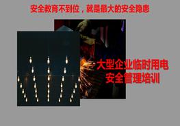 大型企業(yè)臨時用電安全管理培訓(xùn)pptx