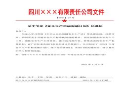 2021年安全生產(chǎn)目標實施計劃doc