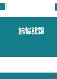 觸電事故急救常識(shí)(1)pptx