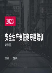 2023安全生產(chǎn)責(zé)任制專題培訓(xùn)（48頁）pptx