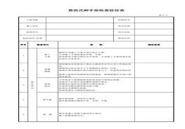懸挑式腳手架檢查驗收表xls