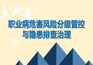 職業(yè)病危害風(fēng)險(xiǎn)分級(jí)管控與隱患排查治理（100頁(yè)）pptx