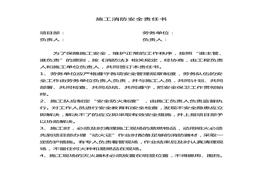 消防責(zé)任書(shū)doc