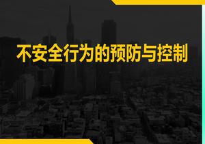 不安全行為的預(yù)防與控制（35頁(yè)）pptx