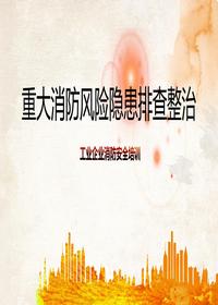  企業(yè)重大消防風(fēng)險(xiǎn)隱患排查培訓(xùn)pptx