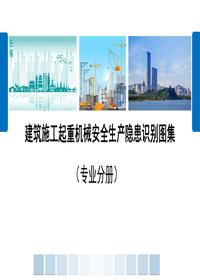  建筑施工起重機(jī)械安全生產(chǎn)隱患識(shí)別圖集（專(zhuān)業(yè)分冊(cè)）pptx
