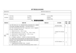 燃?xì)夤艿罊z查表doc