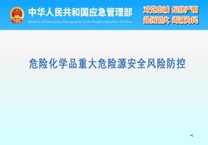 重大危險源常態(tài)化安全管控制度體系概述pptx