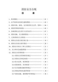 消防全套臺(tái)賬檔案doc