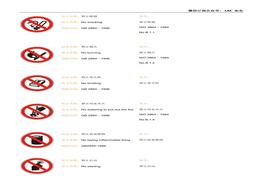 常用安全標(biāo)志doc