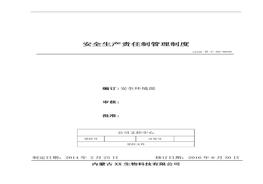 26、安全生產(chǎn)責(zé)任制管理制度doc