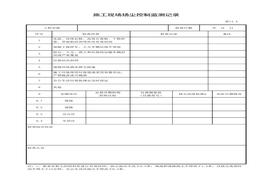 施工現(xiàn)場揚塵控制監(jiān)測記錄xls