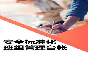 安全標(biāo)準(zhǔn)化班組管理臺(tái)帳docx