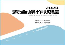 建筑企業(yè)安全操作規(guī)程大全doc