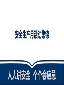 2023年安全生產(chǎn)月活動(dòng)策劃及方案集錦（46頁(yè)）pptx