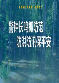 防洪防汛安全培訓(xùn)（29頁）pptx