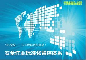 安全作業(yè)標(biāo)準(zhǔn)化管控體系pptx
