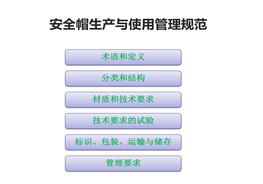 安全帽生產(chǎn)與使用管理規(guī)范pptx