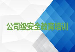 公司級安全教育培訓(xùn)pptx