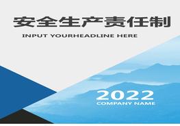 2022版企業(yè)安全生產(chǎn)責(zé)任制范本doc