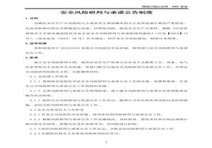 安全風(fēng)險(xiǎn)研判與承諾公告制度docx