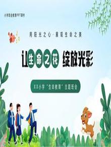 小學(xué)主題班會(huì)pptx