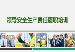 領(lǐng)導(dǎo)安全生產(chǎn)責(zé)任履職培訓(xùn)（22頁）pptx