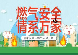 燃氣安全情系萬家主題宣傳pptx