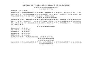 斜井跑車應(yīng)急預(yù)案docx