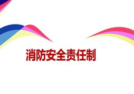 消防安全責(zé)任制pptx
