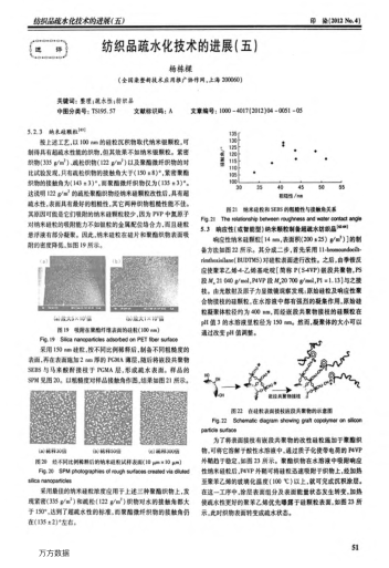 紡織品疏水化技術(shù)的進(jìn)展(五)