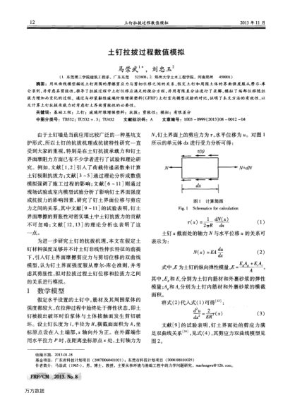 土釘拉拔過程數(shù)值模擬
