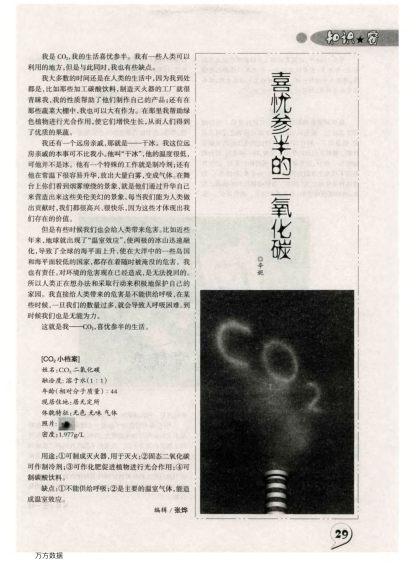 喜憂參半的二氧化碳