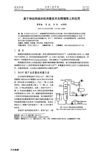 基于神經(jīng)網(wǎng)絡(luò)的軟測量技術(shù)在精餾塔上的應(yīng)用