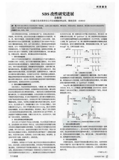 SBS改性研究進(jìn)展