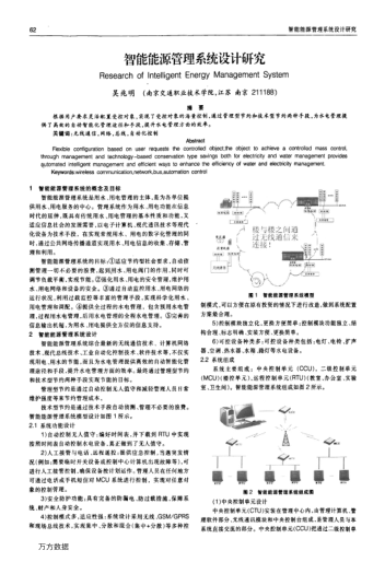 智能能源管理系統(tǒng)設(shè)計(jì)研究