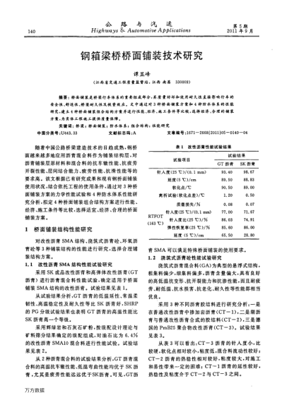 鋼箱梁橋橋面鋪裝技術(shù)研究
