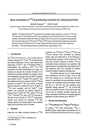 Data evaluation of 169Yb-producing reactions by charged particles