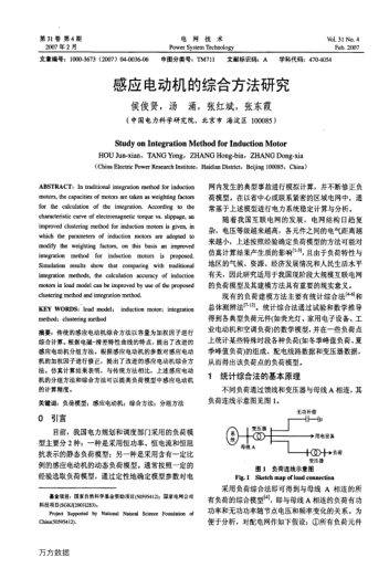 感應電動機的綜合方法研究