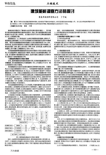 建筑能耗調(diào)查方法的探討