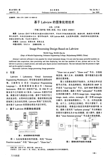 基于Labview的圖像處理技術(shù)