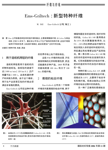 Ems-Griltech: 新型特種纖維